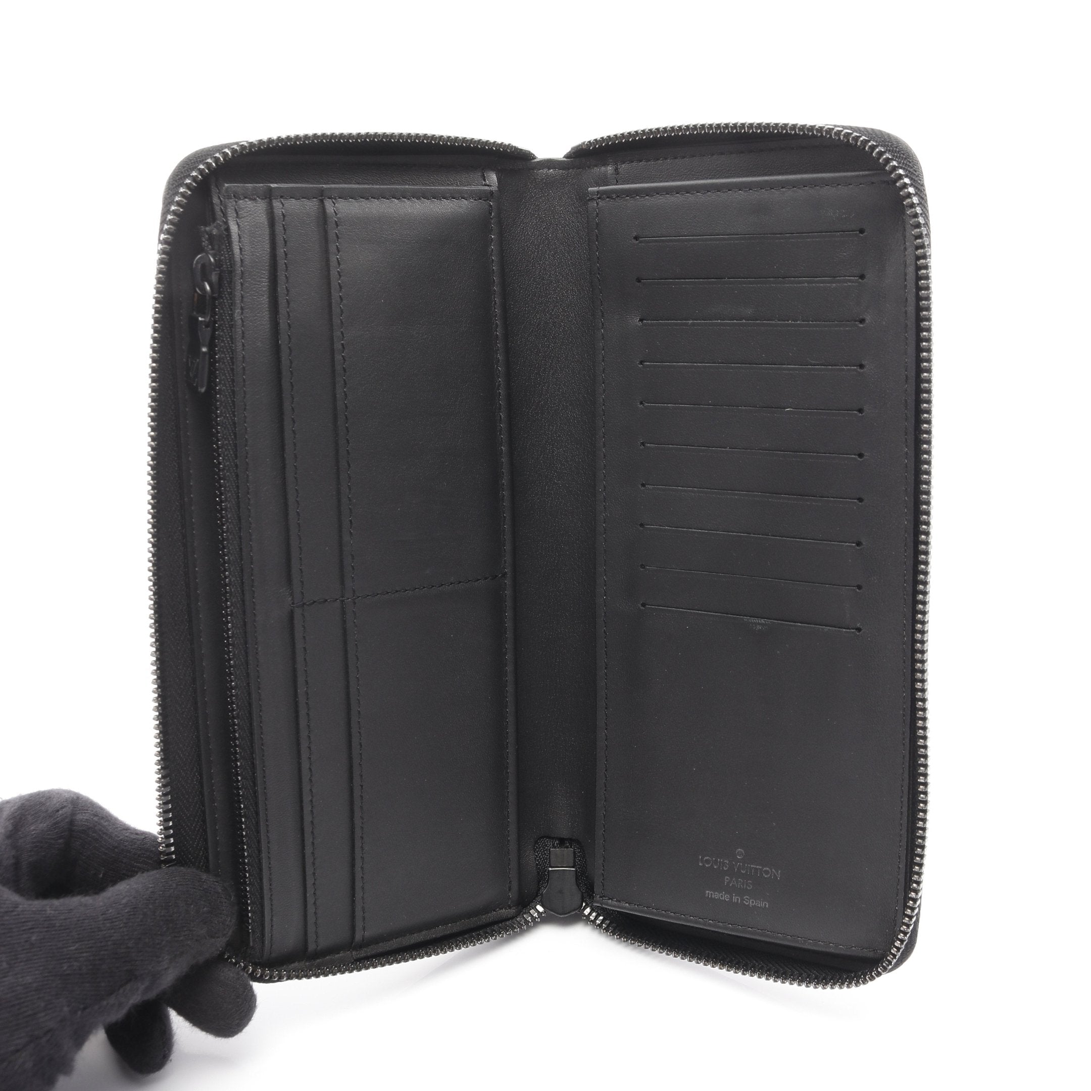 ジッピーウォレット ヴェルティカル モノグラムシャドウ ラウンド