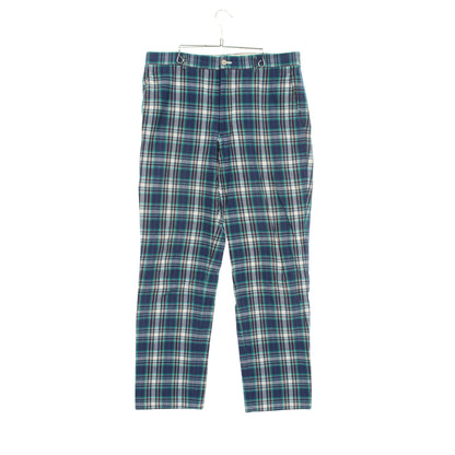 パンツ マドラスチェック コットン ブルー マルチカラー コムデギャルソンオムプリュス ボトムス COMME des GARCONS HOMME PLUS