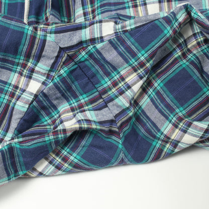 パンツ マドラスチェック コットン ブルー マルチカラー コムデギャルソンオムプリュス ボトムス COMME des GARCONS HOMME PLUS