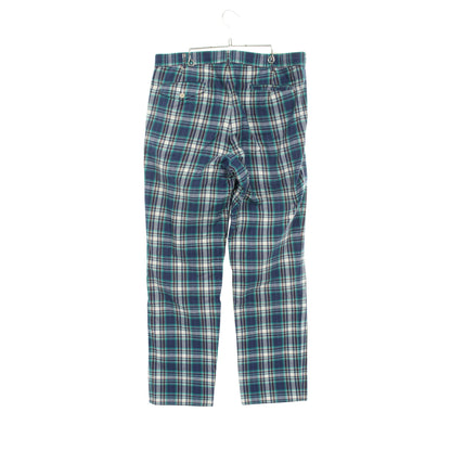 パンツ マドラスチェック コットン ブルー マルチカラー コムデギャルソンオムプリュス ボトムス COMME des GARCONS HOMME PLUS