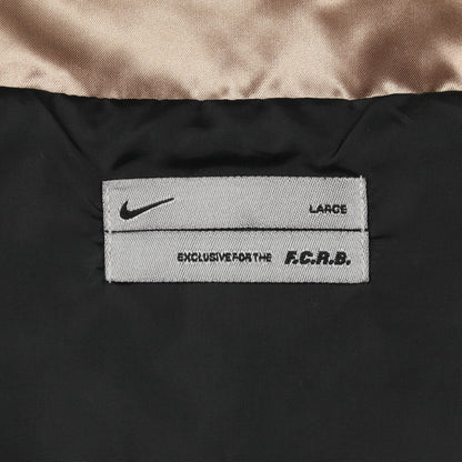 F.C.R.B. × NIKE ナイロンジャケット ロゴ 刺繍 ピンクゴールド エフシーアールビー アウター F.C.R.B.
