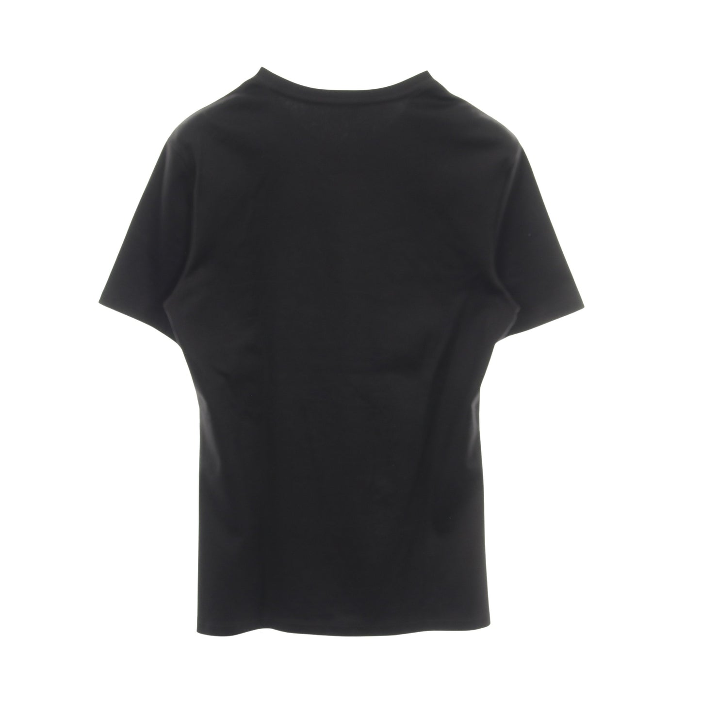 メデューサ Tシャツ クルーネック 半袖 スパンコール コットン ブラック ヴェルサーチ トップス Versace