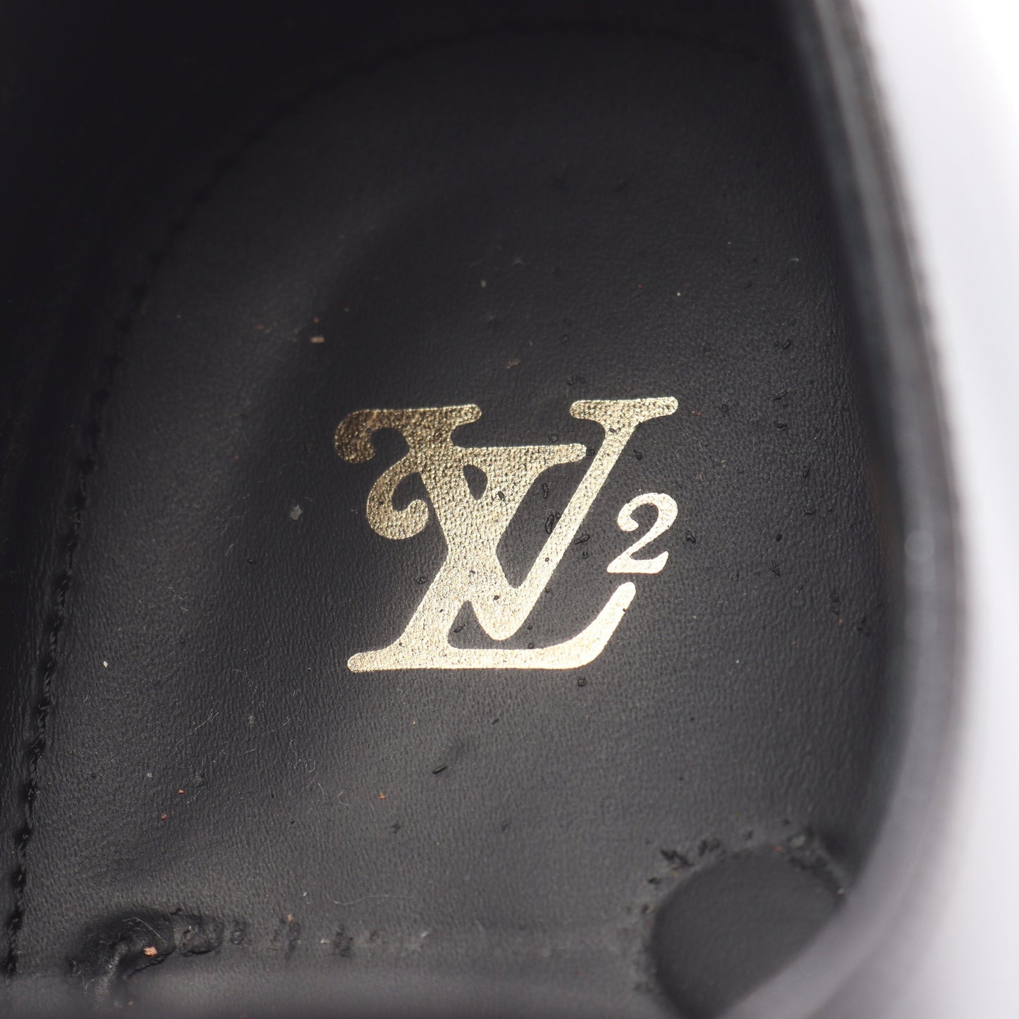 LOUIS VUITTON × NIGO ヴォルテールライン リシュリュー ドレスシューズ レザー ブラック ルイヴィトン シューズ LOUIS VUITTON