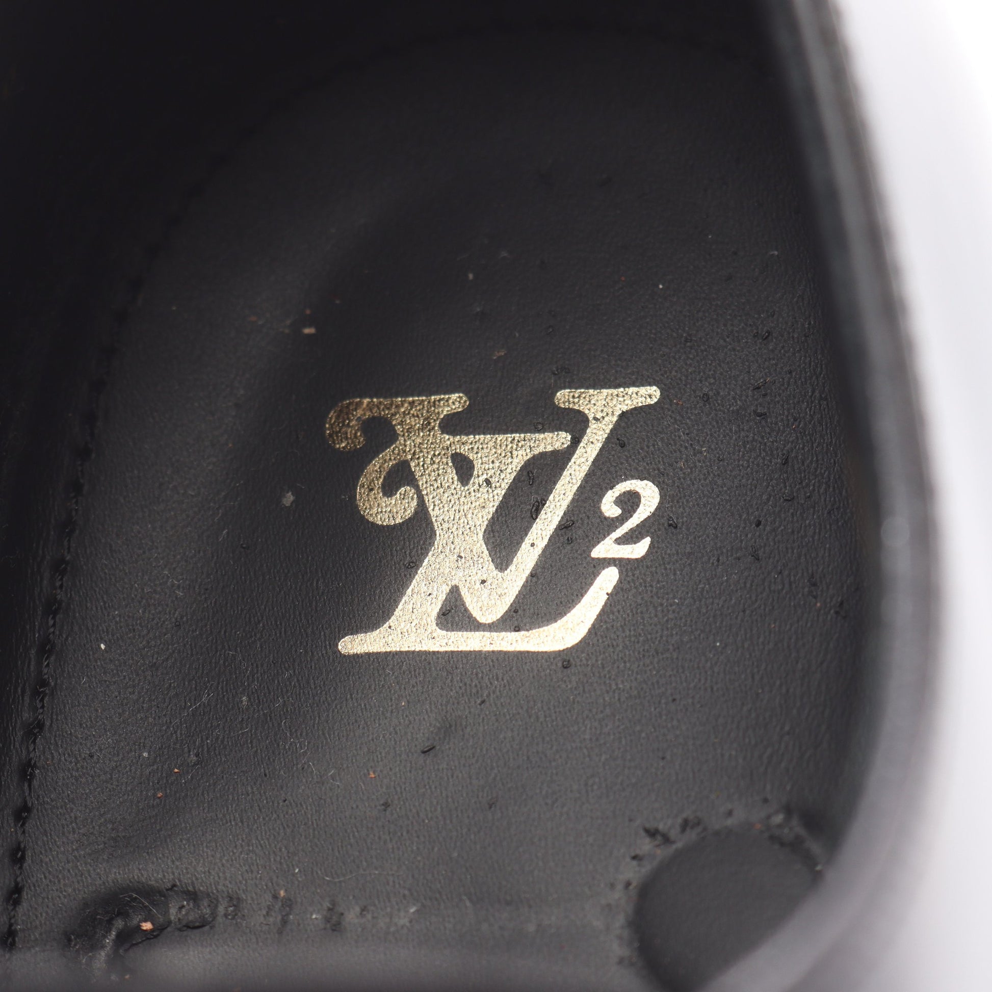 LOUIS VUITTON × NIGO ヴォルテールライン リシュリュー ドレスシューズ レザー ブラック ルイヴィトン シューズ LOUIS VUITTON