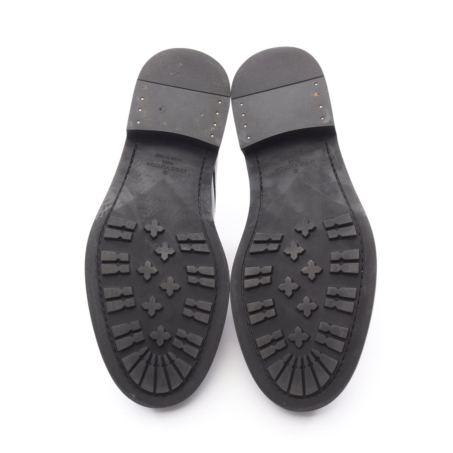 LOUIS VUITTON × NIGO ヴォルテールライン リシュリュー ドレスシューズ レザー ブラック ルイヴィトン シューズ LOUIS VUITTON