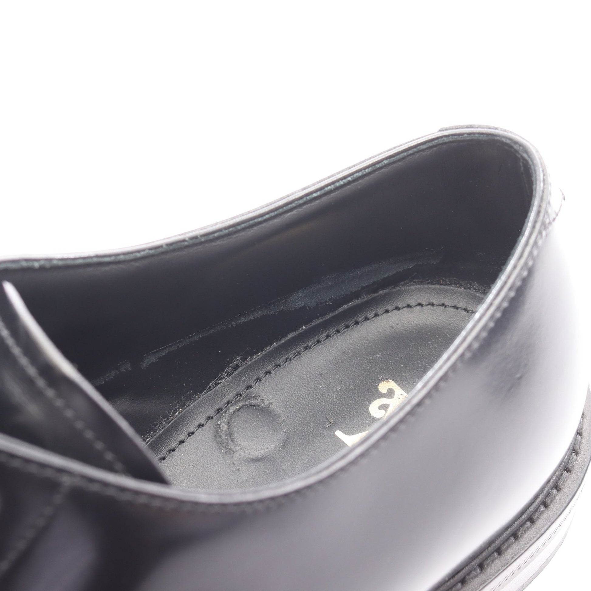 LOUIS VUITTON × NIGO ヴォルテールライン リシュリュー ドレスシューズ レザー ブラック ルイヴィトン シューズ LOUIS VUITTON
