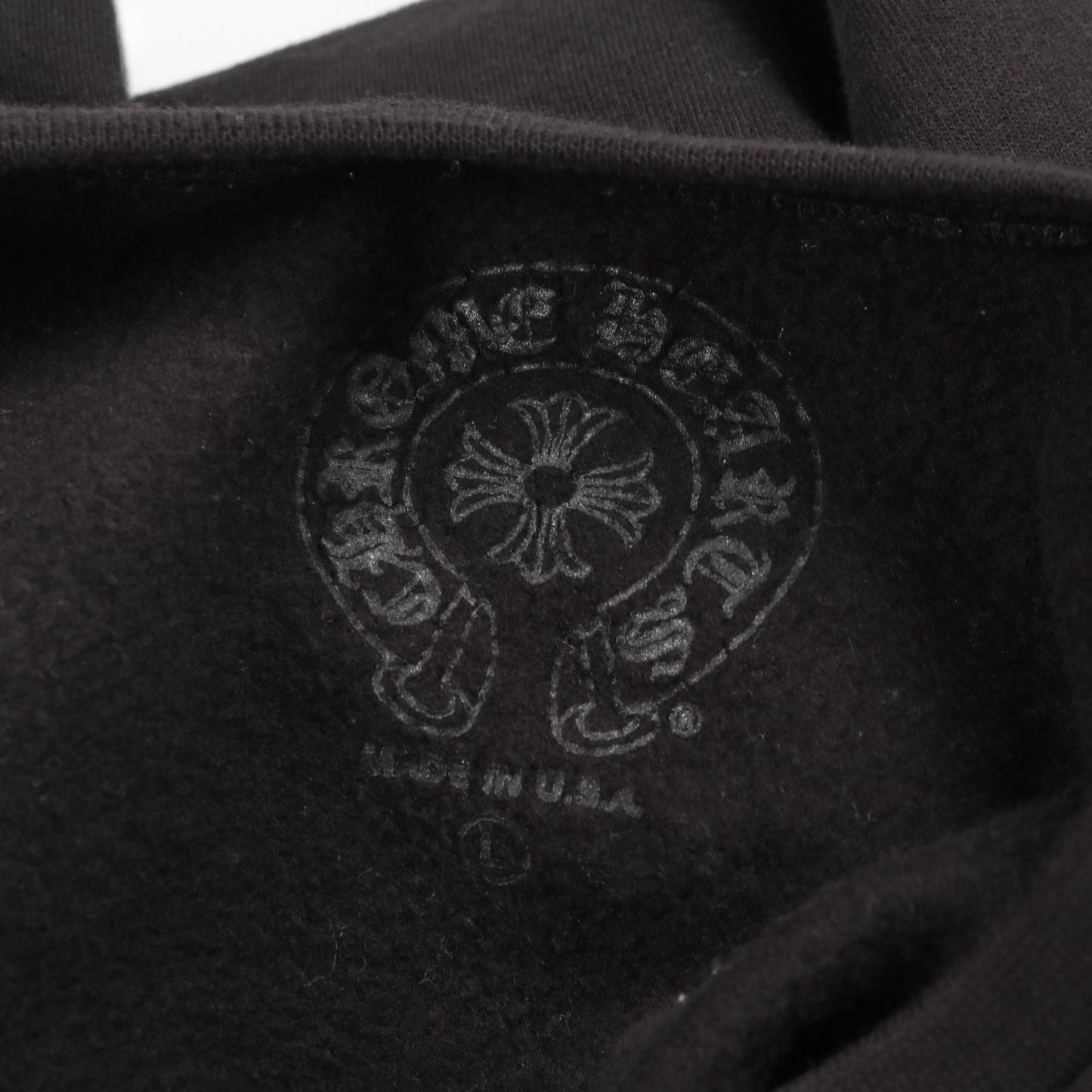 Neck Logo ネックロゴ スウェットシャツ コットン ブラック クロムハーツ トップス Chrome Hearts