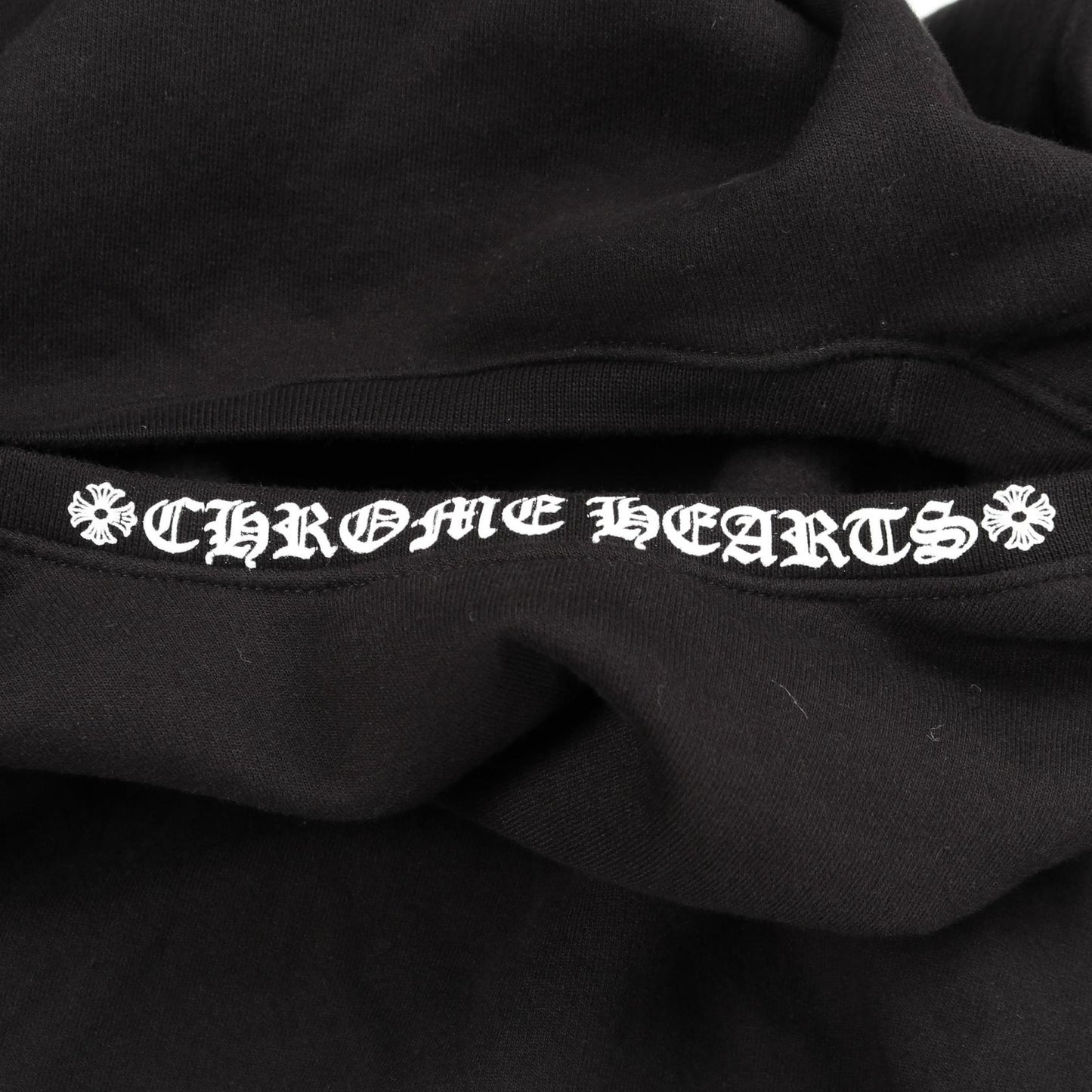 Neck Logo ネックロゴ スウェットシャツ コットン ブラック クロムハーツ トップス Chrome Hearts
