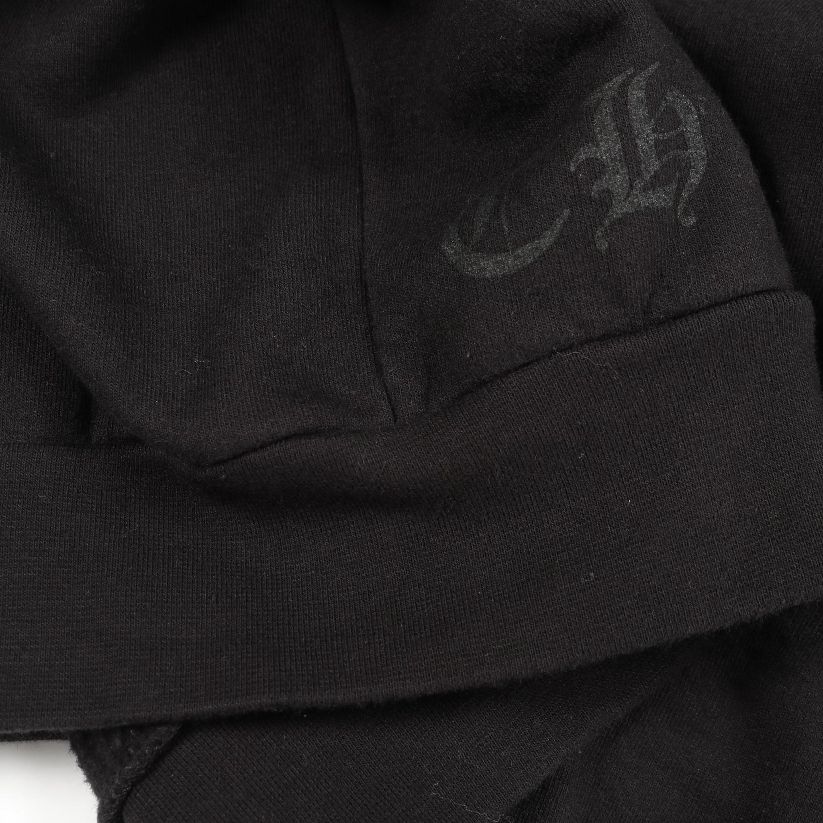Neck Logo ネックロゴ スウェットシャツ コットン ブラック クロムハーツ トップス Chrome Hearts