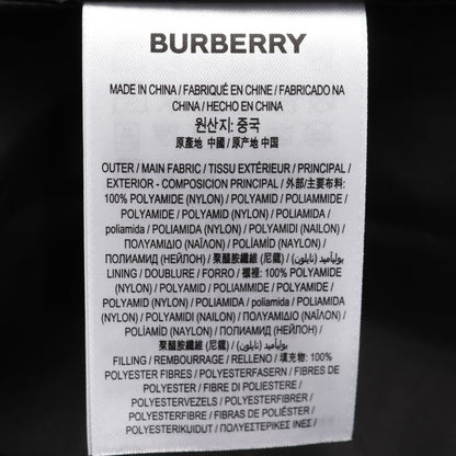 ベスト ハイネック ナイロン ブラック バーバリー アウター BURBERRY