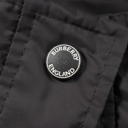 ベスト ハイネック ナイロン ブラック バーバリー アウター BURBERRY