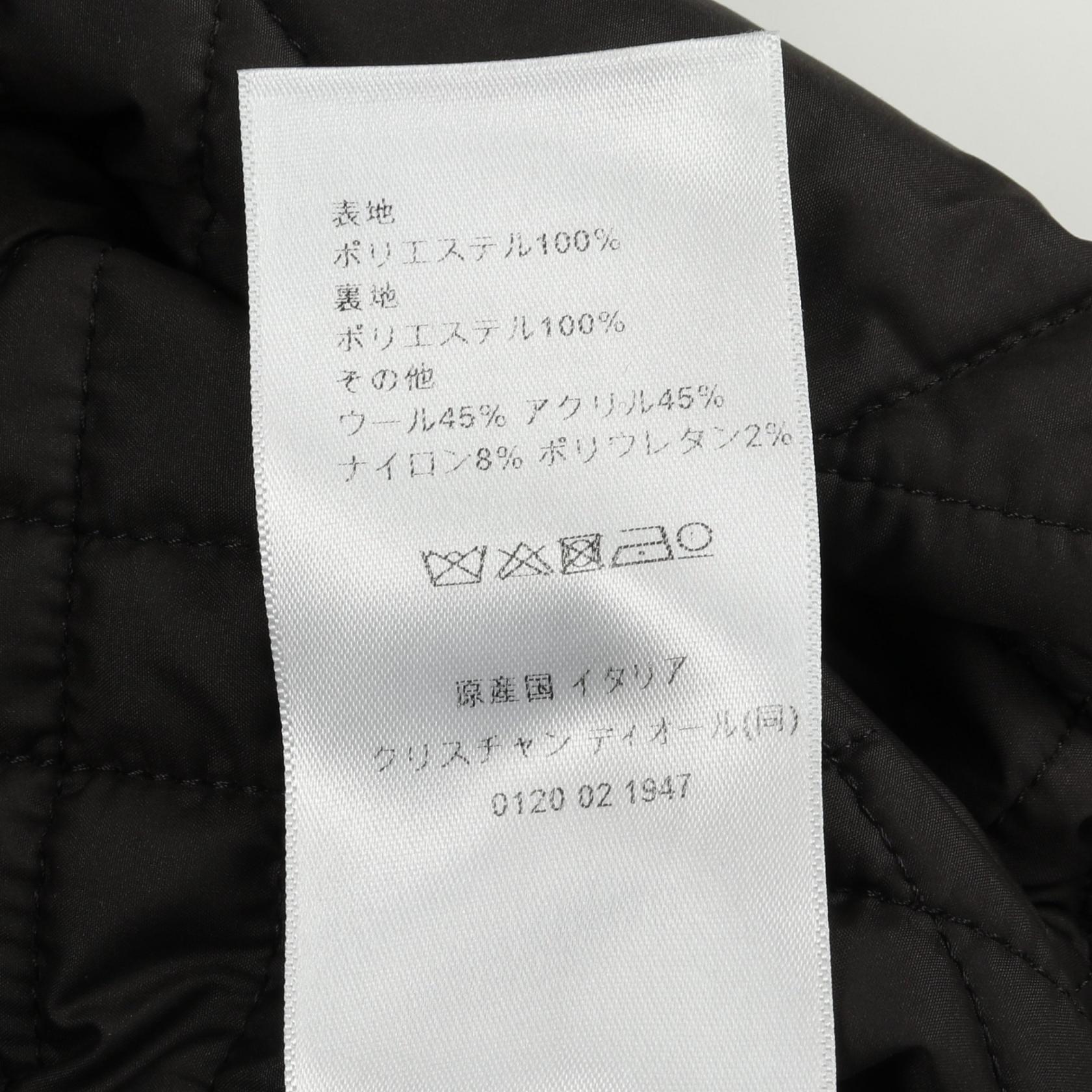クロップド ジャケット ブラック クリスチャンディオール アウター Christian Dior