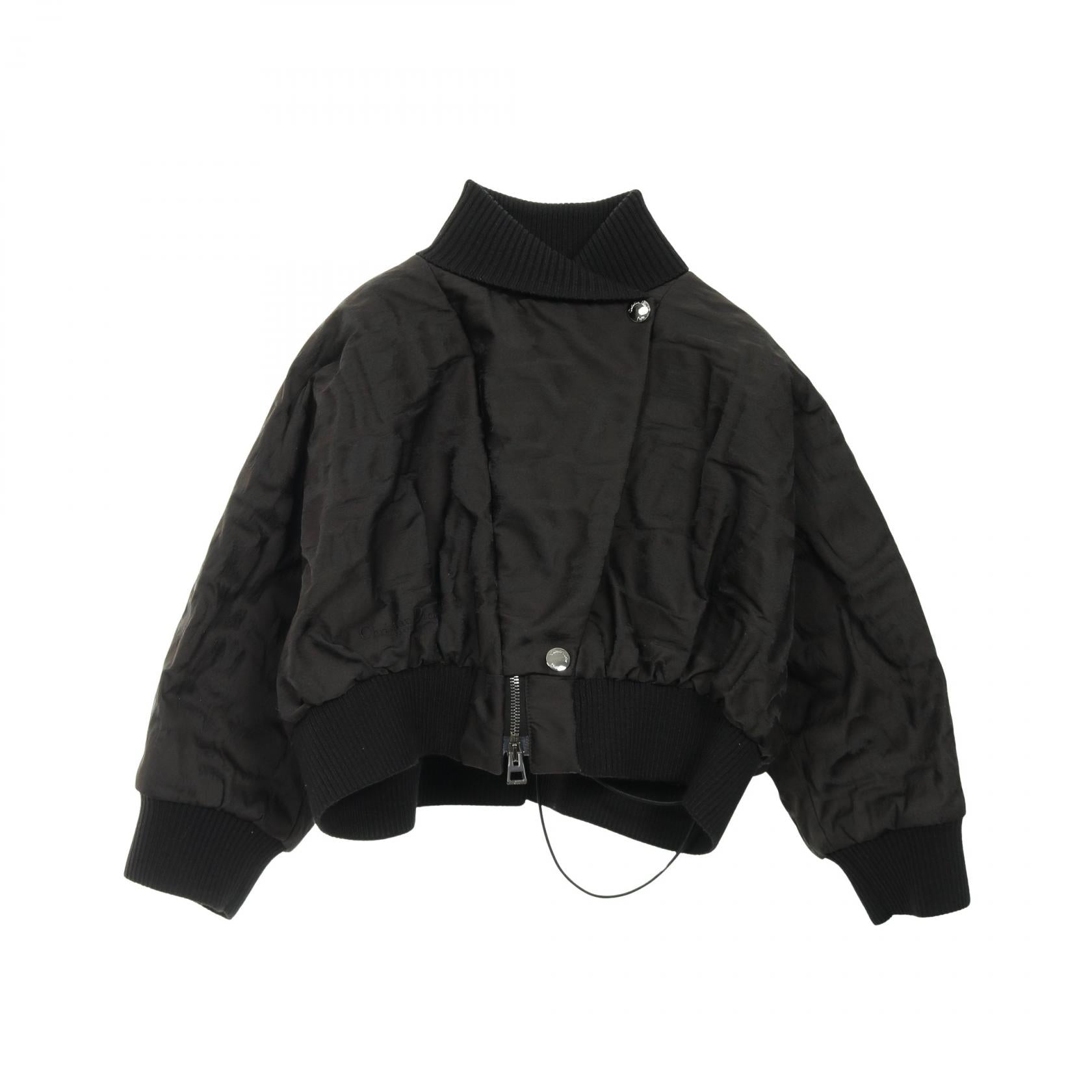 クロップド ジャケット ブラック クリスチャンディオール – RECLO