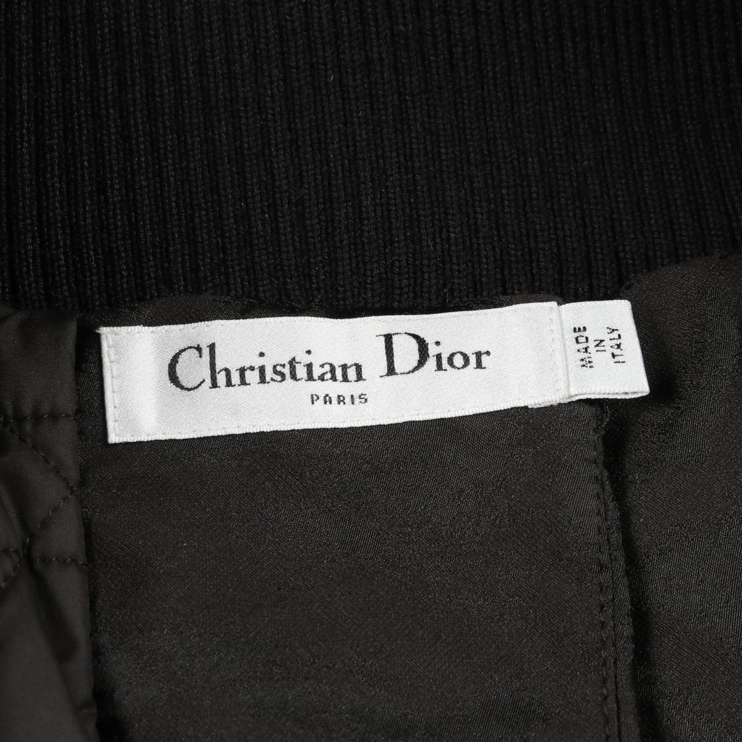 クロップド ジャケット ブラック クリスチャンディオール アウター Christian Dior