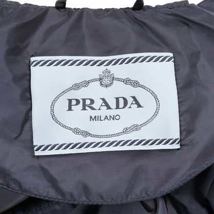 ライトウェイト Re-Nylon ブルゾンジャケット ブルゾン ナイロン ネイビー ホワイト プラダ アウター PRADA