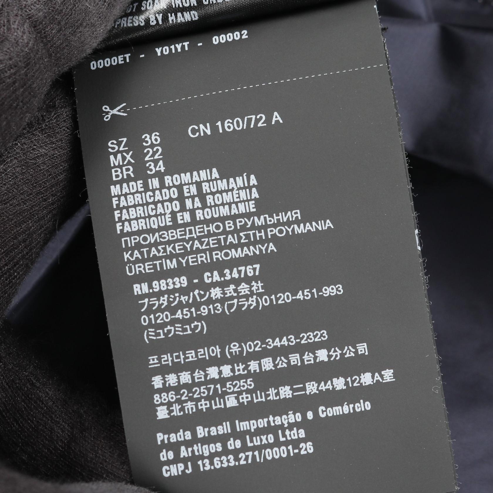 ライトウェイト Re-Nylon ブルゾンジャケット ブルゾン ナイロン ネイビー ホワイト プラダ アウター PRADA