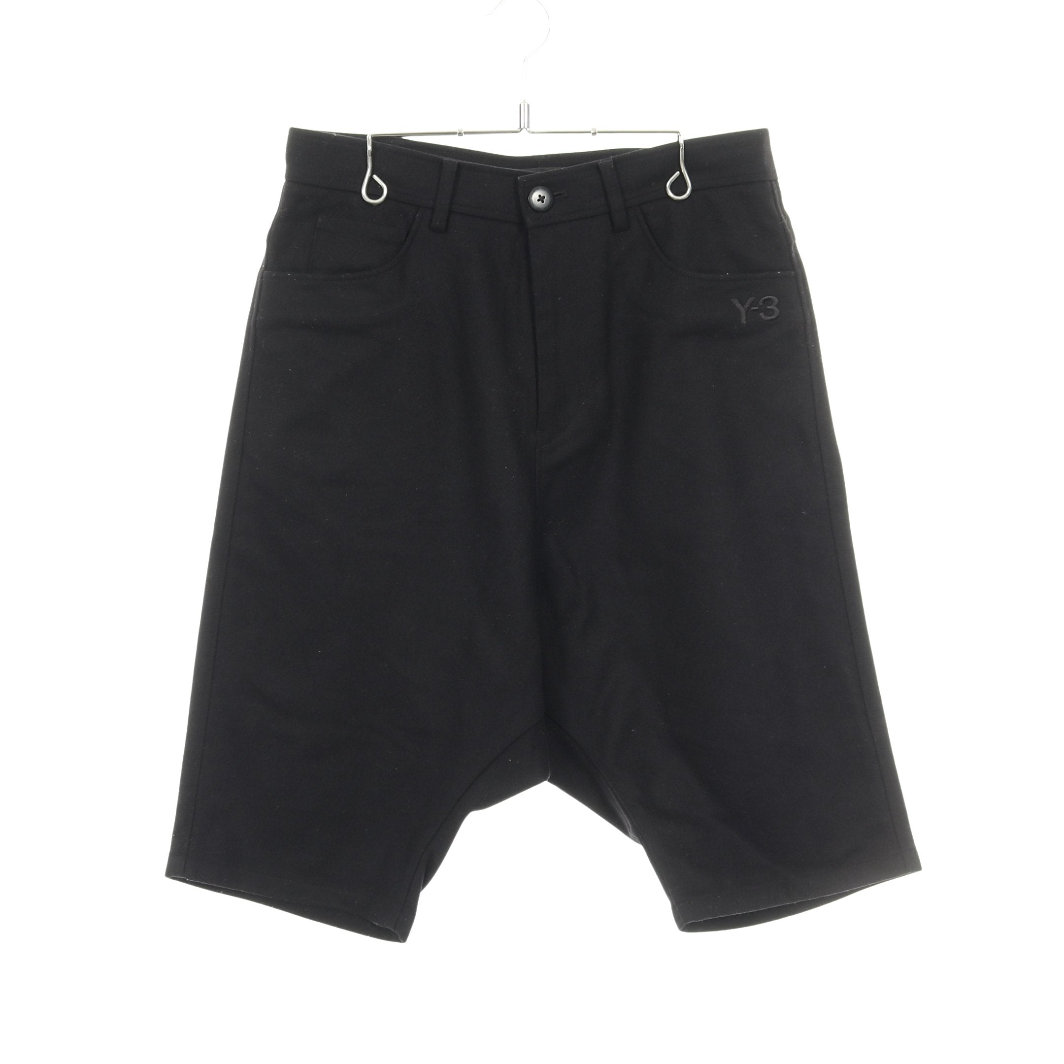 美品/Y-3/サルエルパンツ/S/wool/BLACK ショート サルエルパンツ ウール ブラック ワイスリー – RECLO
