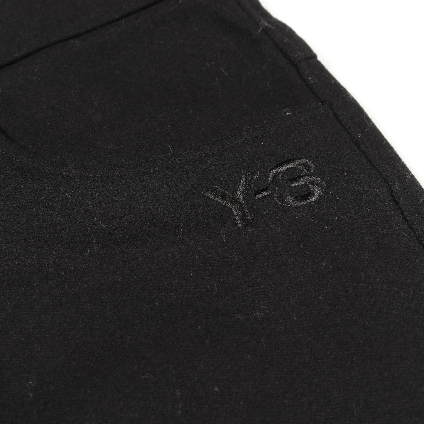 ショート サルエルパンツ ウール ブラック ワイスリー ボトムス Y-3