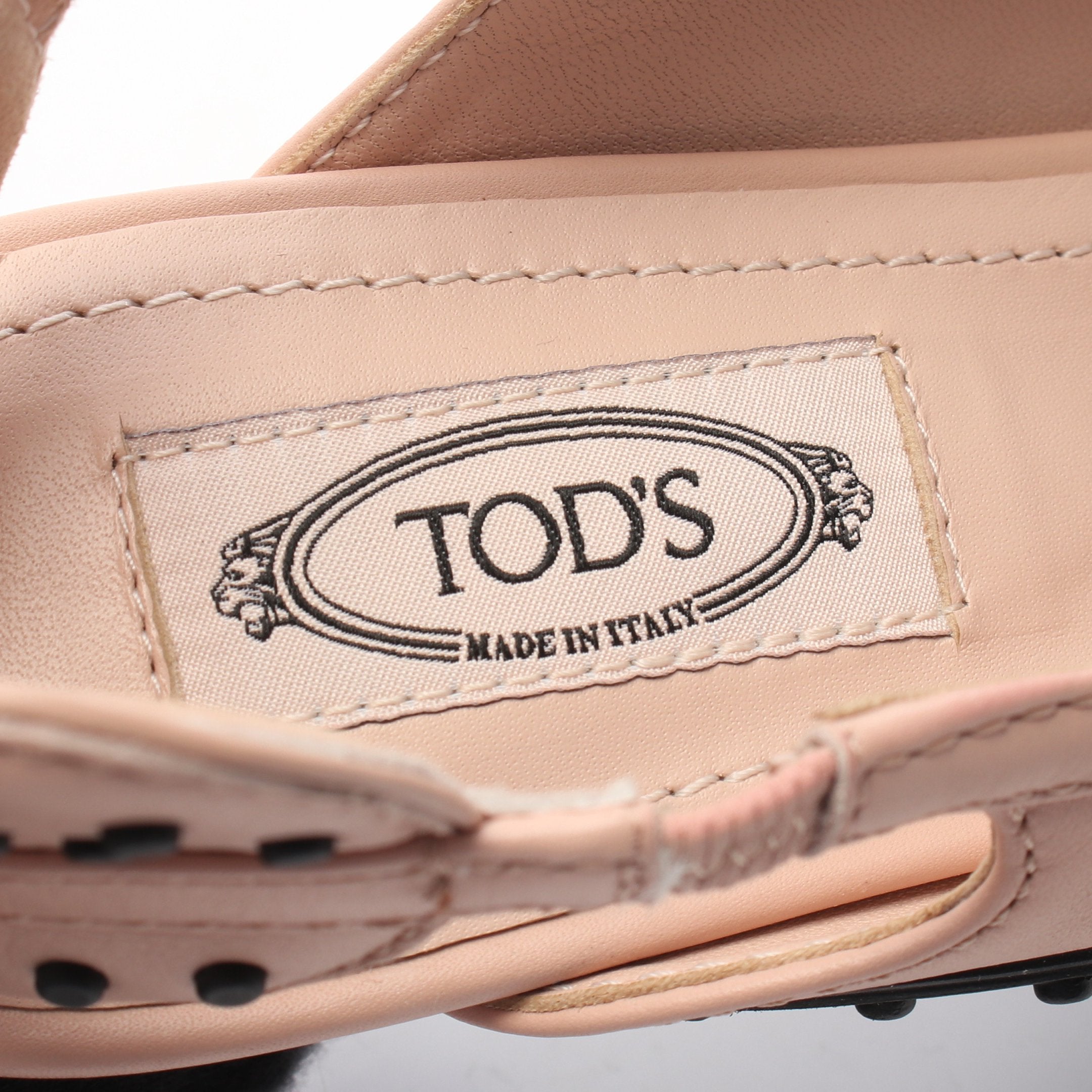 TOD'S × Alessandro dell'Acqua T FACTORY パンプス レザー ピンク