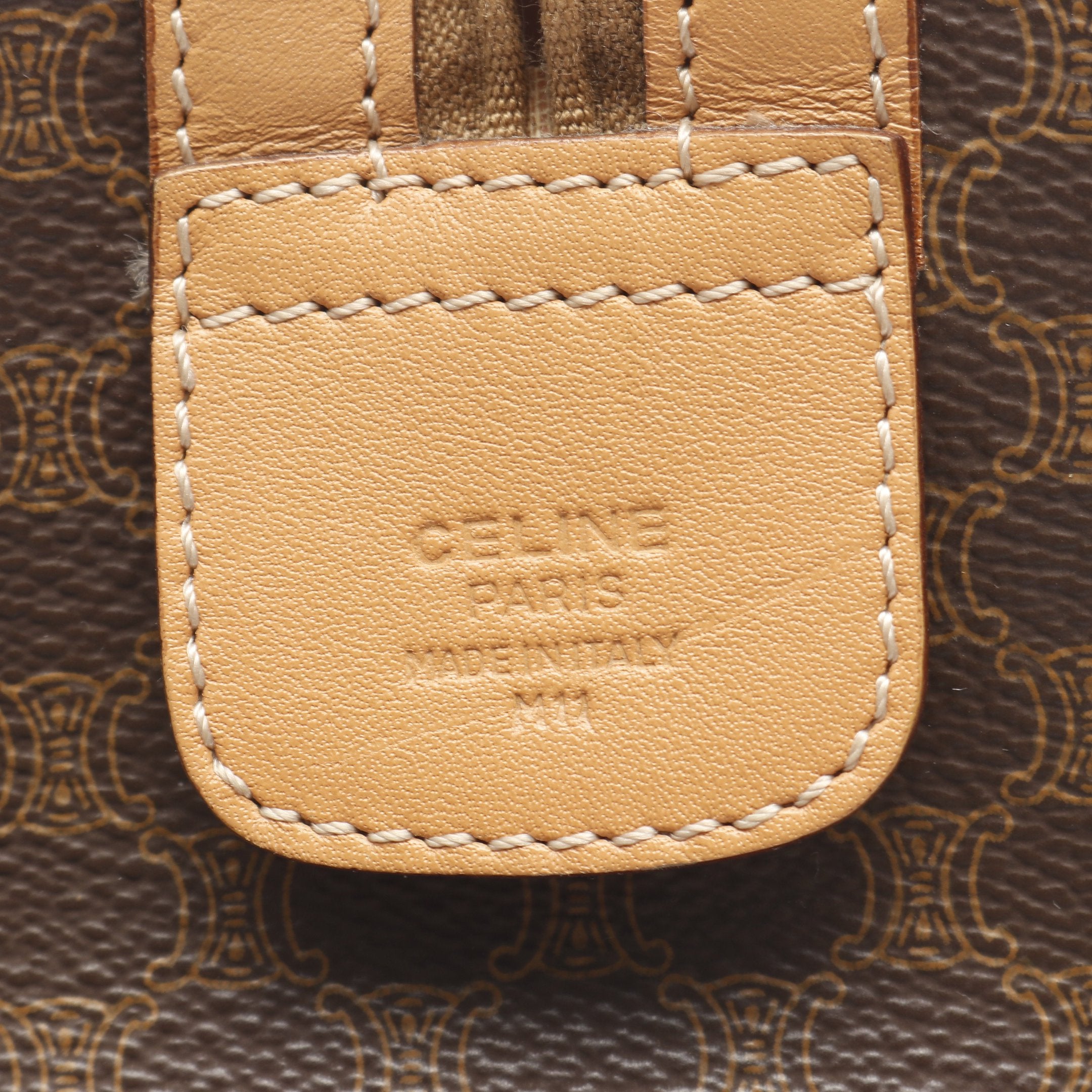 マカダム ハンドバッグ ミニボストンバッグ PVC レザー ダーク