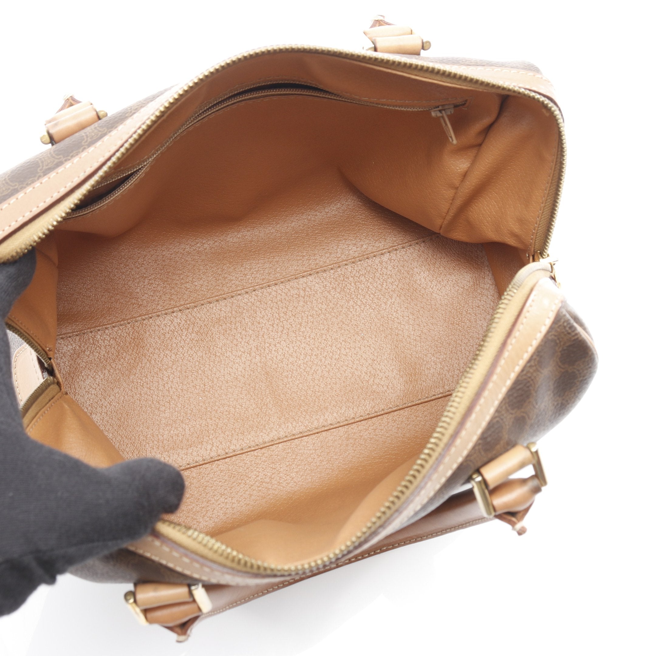 【美品】セリーヌ マカダムターンロックハンドバッグ ブラウン系 PVC2レザー 楽天市場】セリーヌ マカダム ハンドバッグ ショルダーバッグ