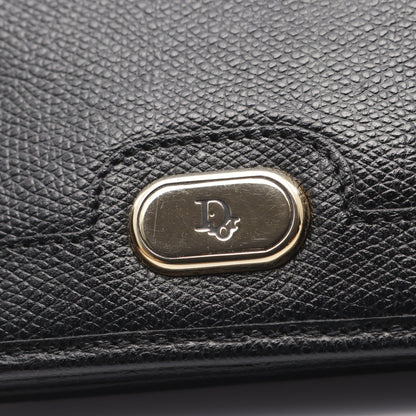 ハニカム ショルダーバッグ レザー ブラック クリスチャンディオール バッグ Christian Dior