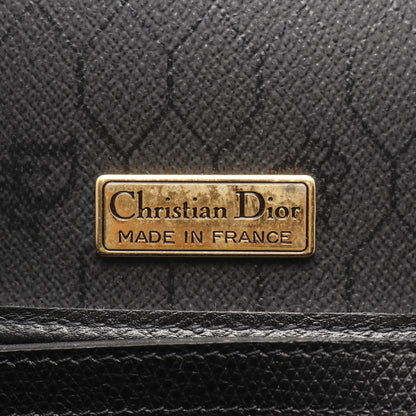 ハニカム ショルダーバッグ レザー ブラック クリスチャンディオール バッグ Christian Dior