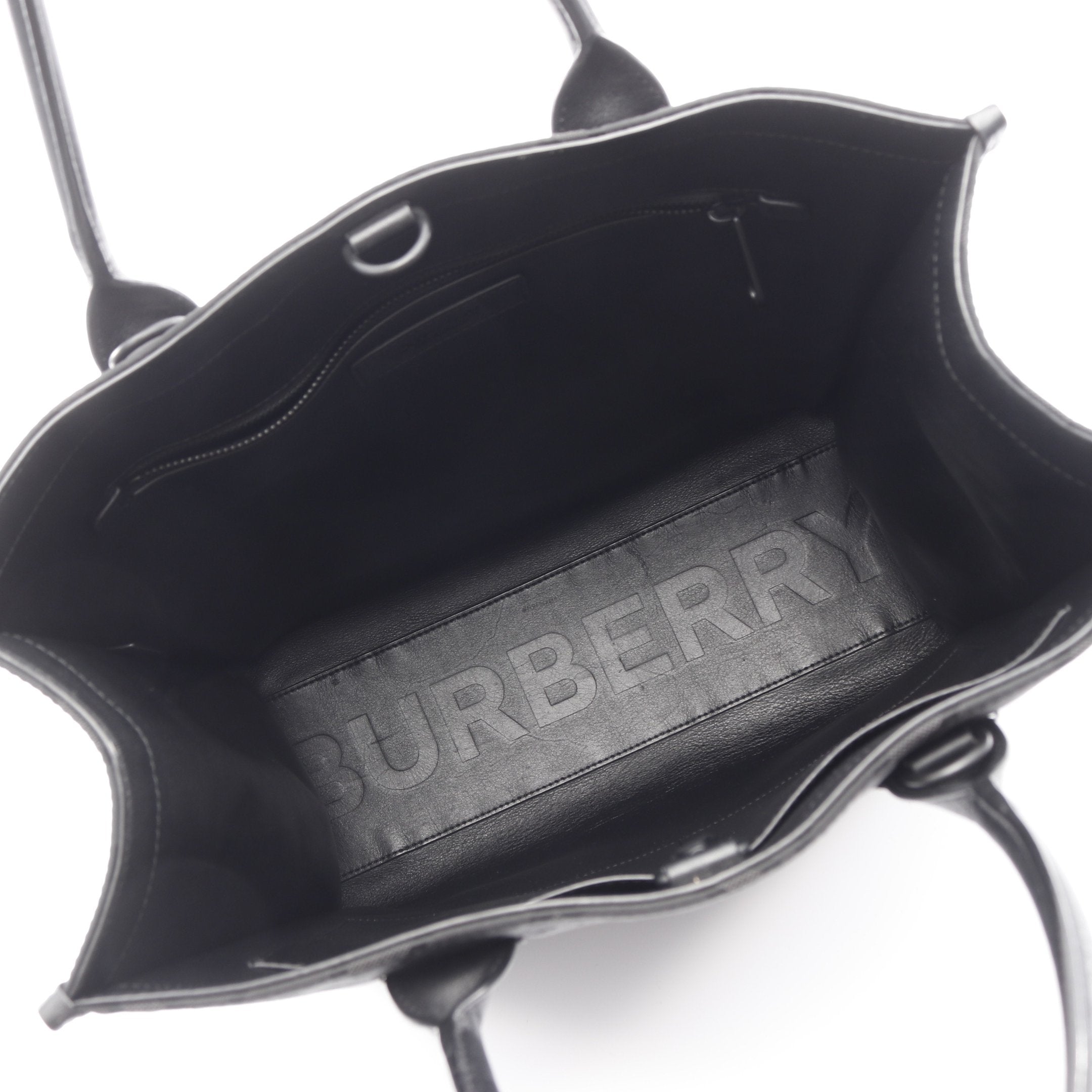 TBモノグラム ハンドバッグ トートバッグ キャンバス レザー