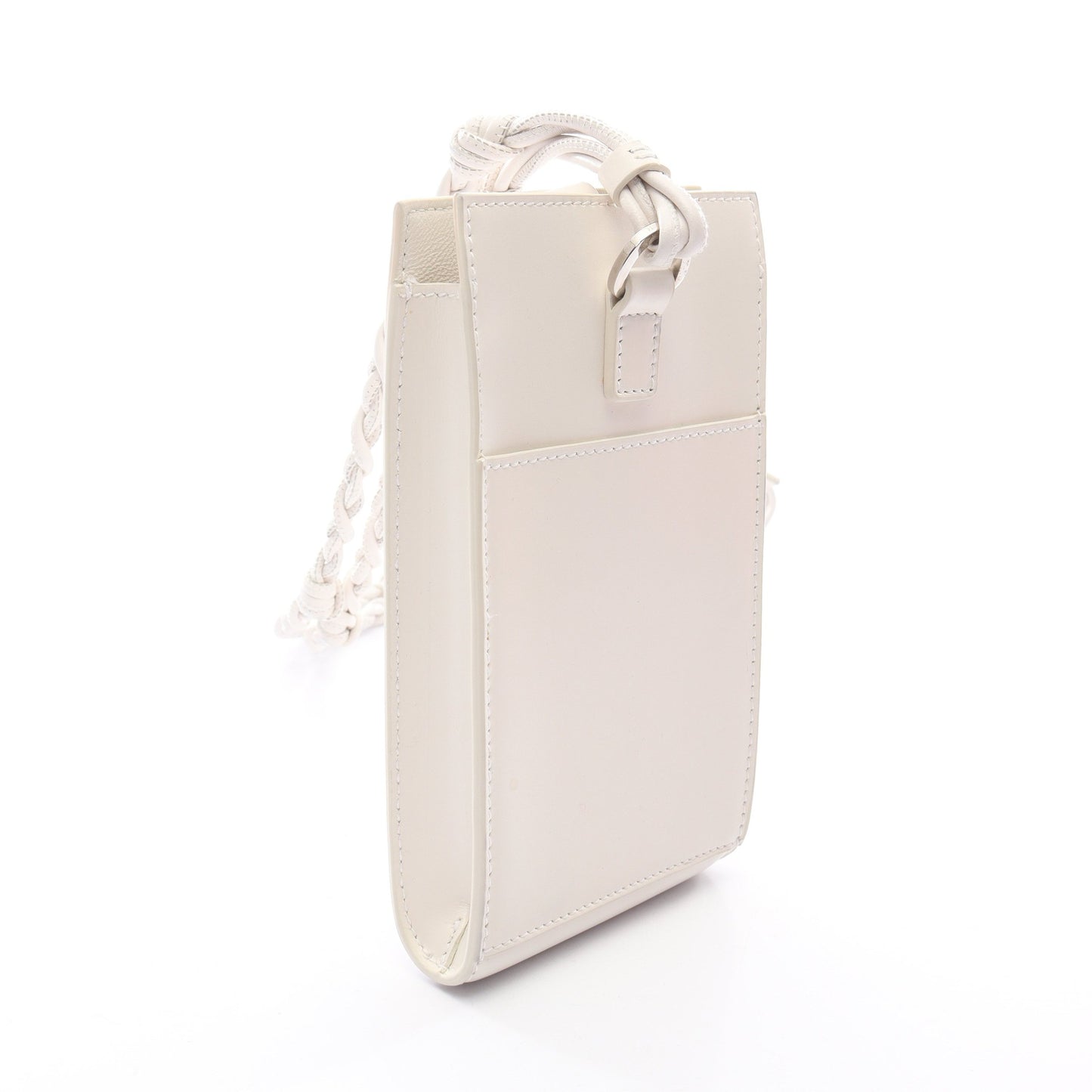 TANGLE タングル フォンケース ショルダーバッグ レザー オフホワイト ジルサンダー バッグ JIL SANDER