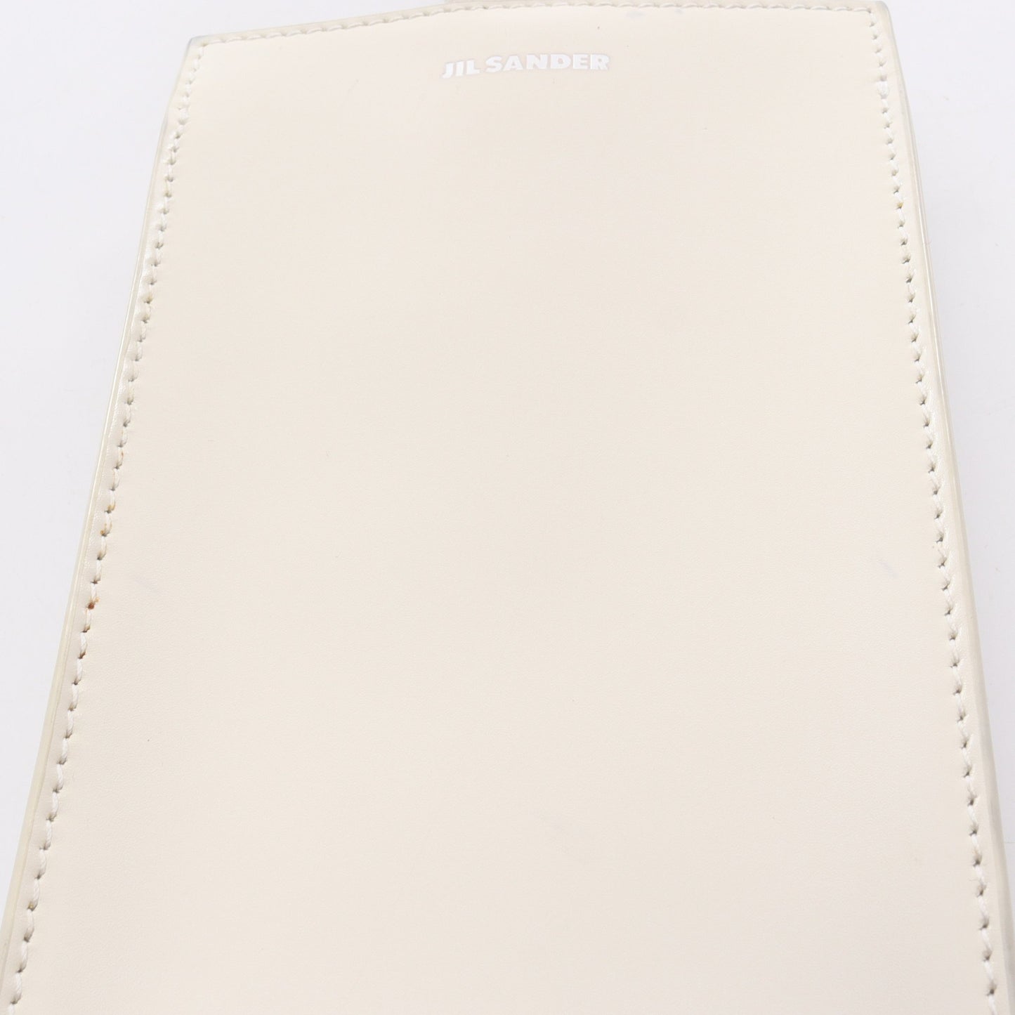 TANGLE タングル フォンケース ショルダーバッグ レザー オフホワイト ジルサンダー バッグ JIL SANDER