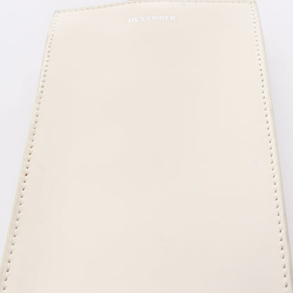 TANGLE タングル フォンケース ショルダーバッグ レザー オフホワイト ジルサンダー バッグ JIL SANDER
