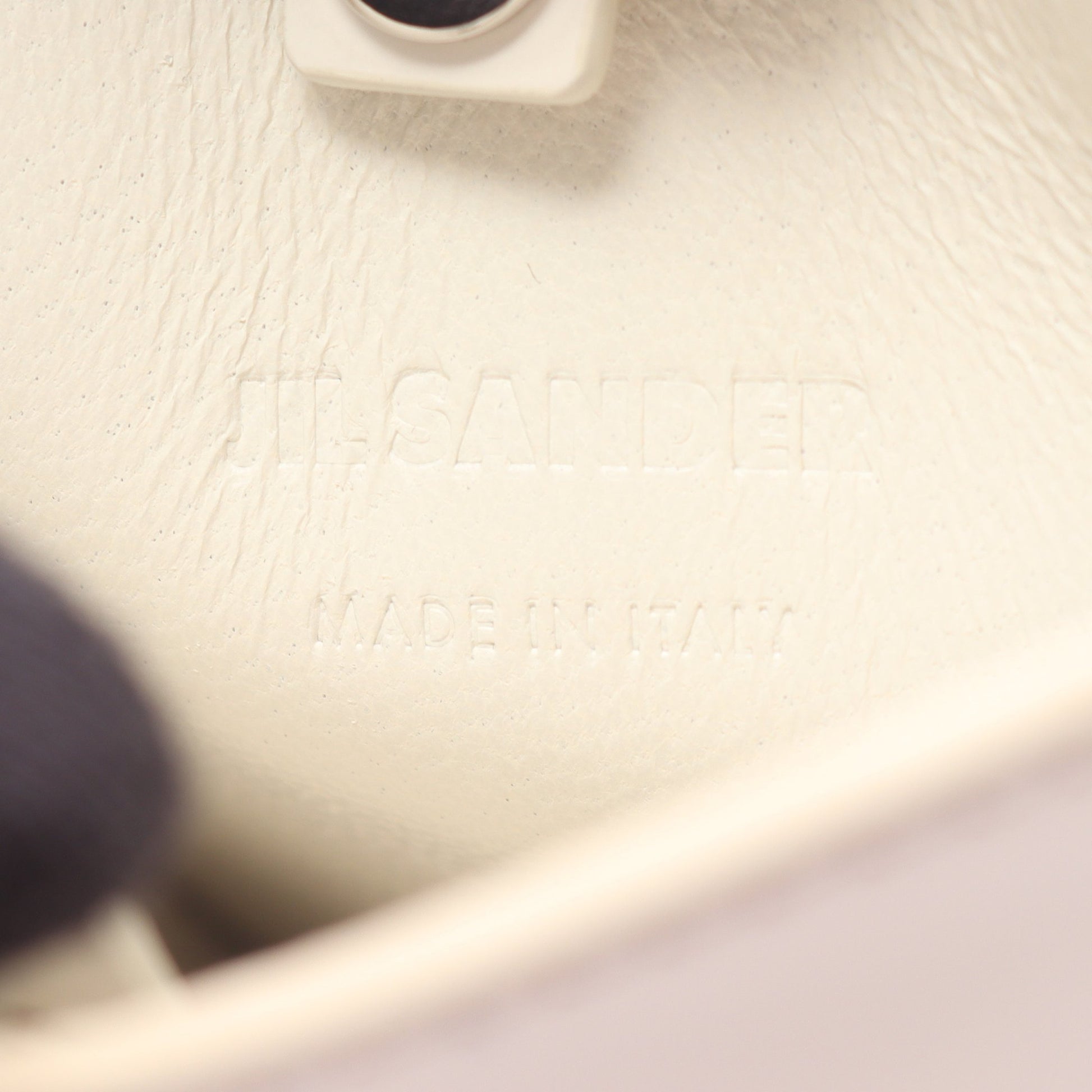TANGLE タングル フォンケース ショルダーバッグ レザー オフホワイト ジルサンダー バッグ JIL SANDER