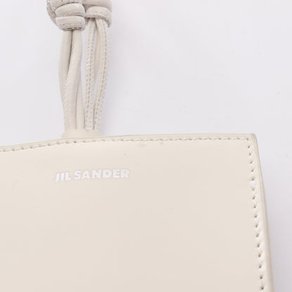 TANGLE タングル フォンケース ショルダーバッグ レザー オフホワイト ジルサンダー バッグ JIL SANDER