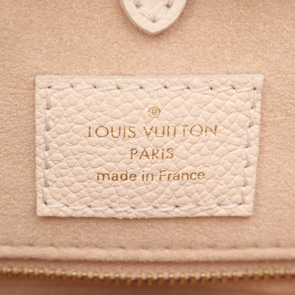 オンザゴーMM モノグラム アンプラント ハンドバッグ トートバッグ レザー カーキグリーン アイボリー 2WAY ルイヴィトン バッグ LOUIS VUITTON