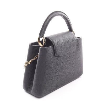 カプシーヌBB ノワール ハンドバッグ トリヨンレザー ブラック 2WAY ルイヴィトン バッグ LOUIS VUITTON