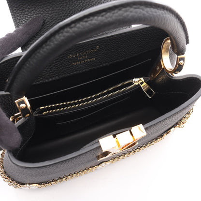 カプシーヌBB ノワール ハンドバッグ トリヨンレザー ブラック 2WAY ルイヴィトン バッグ LOUIS VUITTON