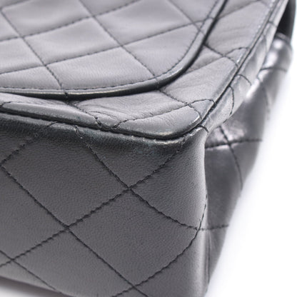 ミニマトラッセ チェーンショルダーバッグ ラムスキン ブラック ゴールド金具 シャネル バッグ CHANEL