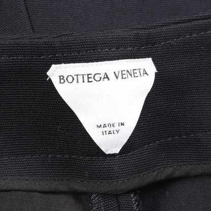 カーブシェイプ パンツ コットン ダークネイビー ボッテガヴェネタ ボトムス BOTTEGA VENETA
