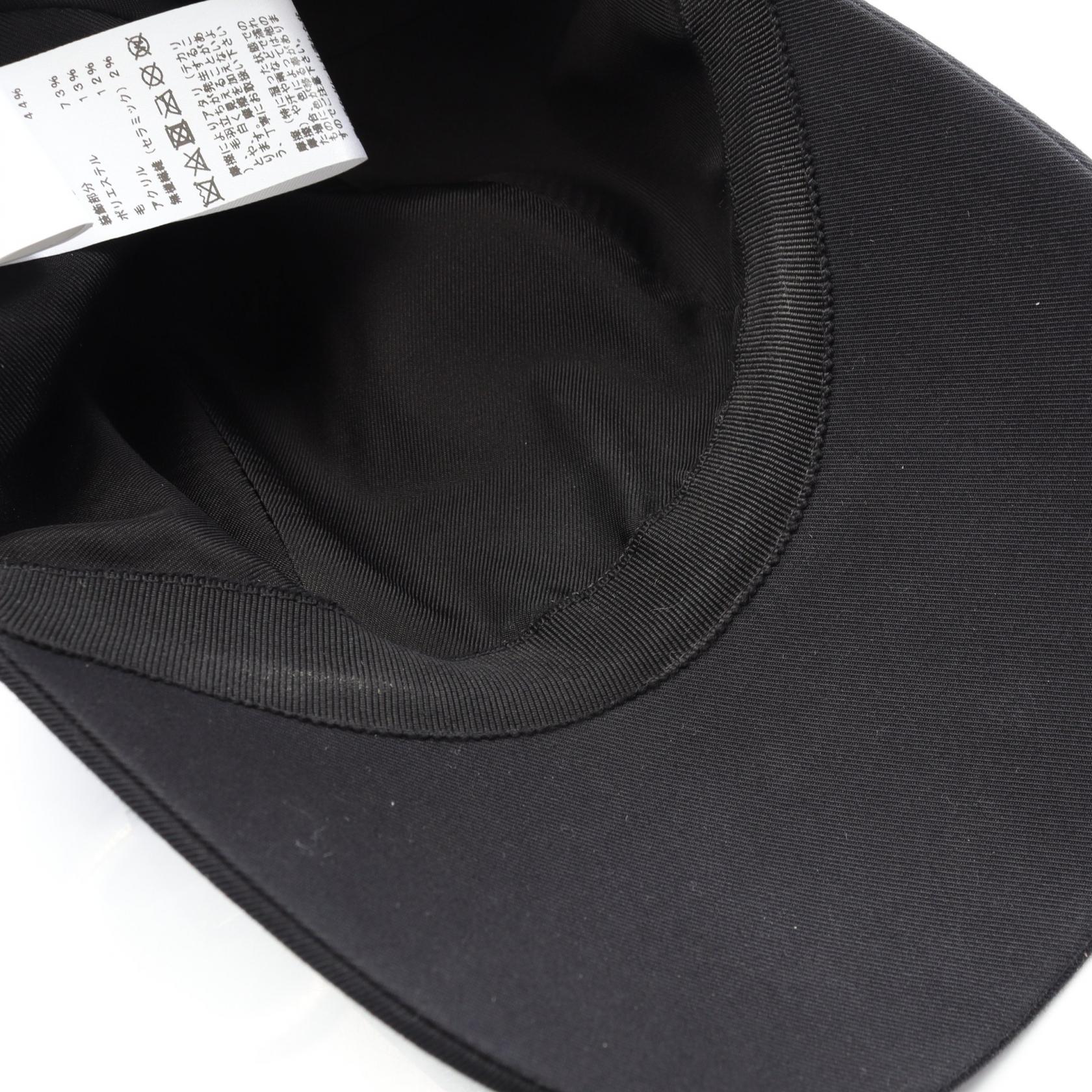 デイヴィス Hセリエ キャップ キャンバス ブラック エルメス – RECLO