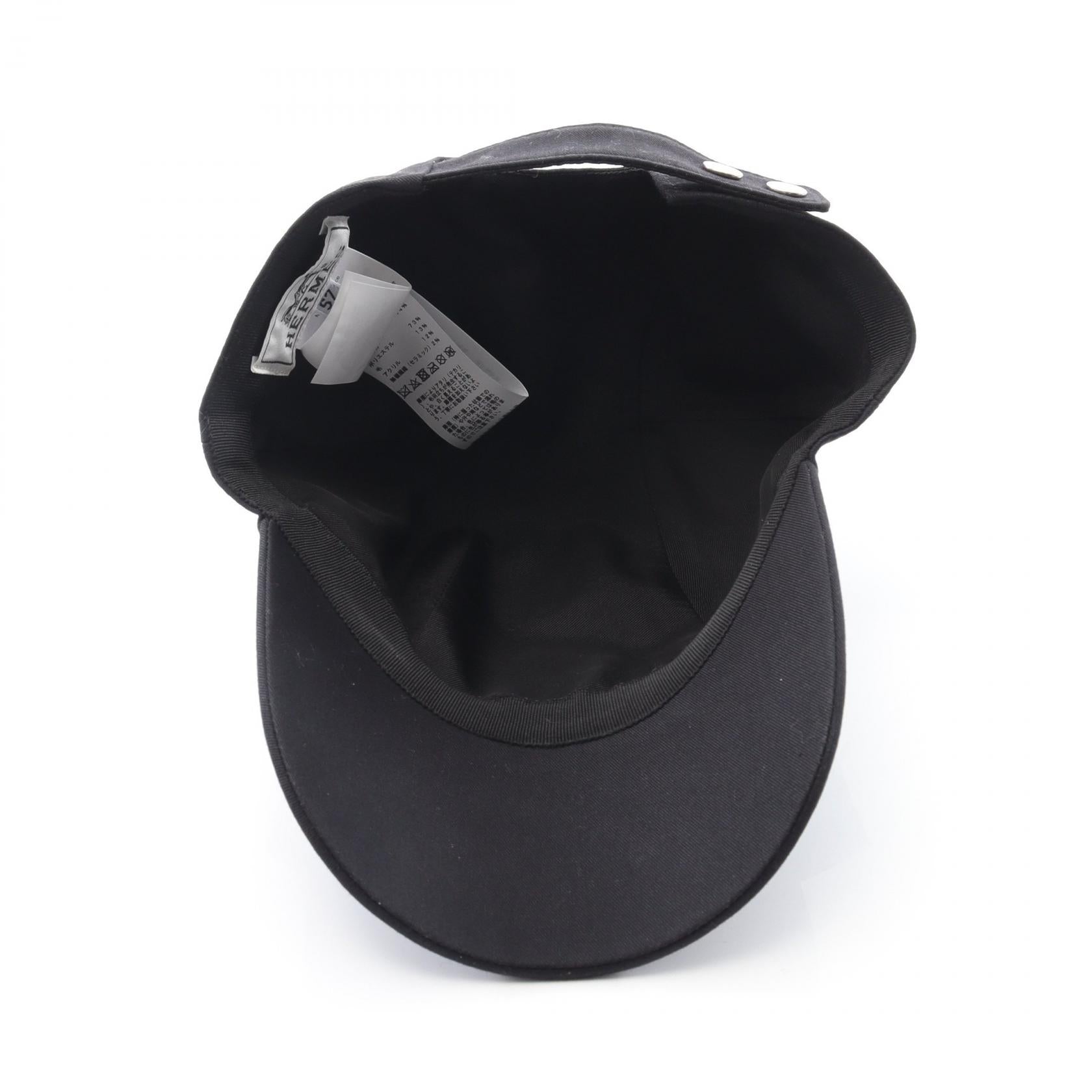 デイヴィス Hセリエ キャップ キャンバス ブラック エルメス – RECLO