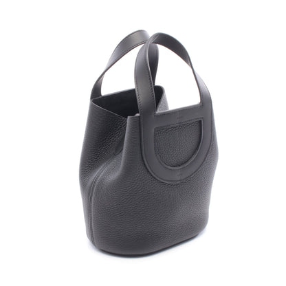 インザループ18 ハンドバッグ トリヨンクレマンス ブラック シルバー金具 W刻印 エルメス バッグ HERMES