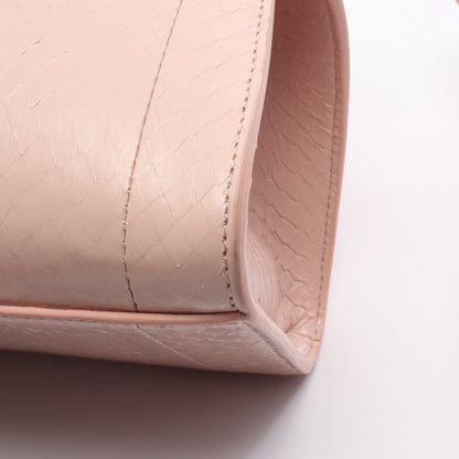 HUG ハグ ミニ ハンドバッグ パイソン ピンク 2WAY サルヴァトーレフェラガモ バッグ Salvatore Ferragamo