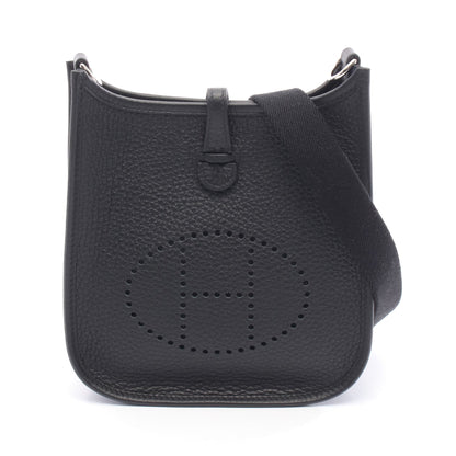 エヴリンTPM ショルダーバッグ トリヨンクレマンス ブラック シルバー金具 K刻印 エルメス バッグ HERMES