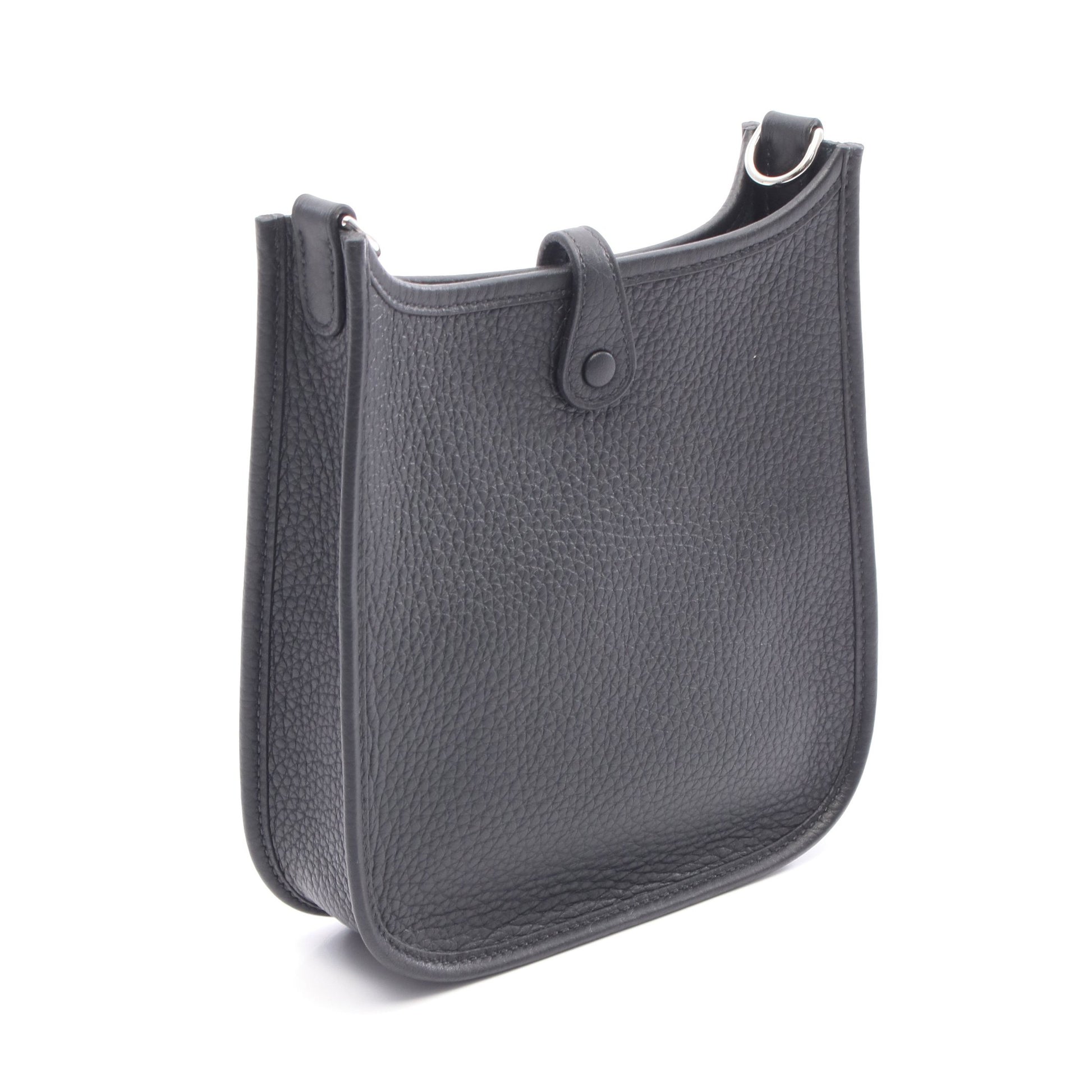 エヴリンTPM ショルダーバッグ トリヨンクレマンス ブラック シルバー金具 K刻印 エルメス バッグ HERMES
