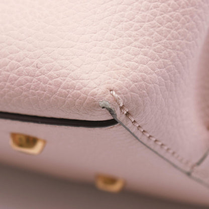 ペリー スモール トリプルコンパートメント ハンドバッグ レザー ライトピンク 2WAY トリーバーチ バッグ TORY BURCH