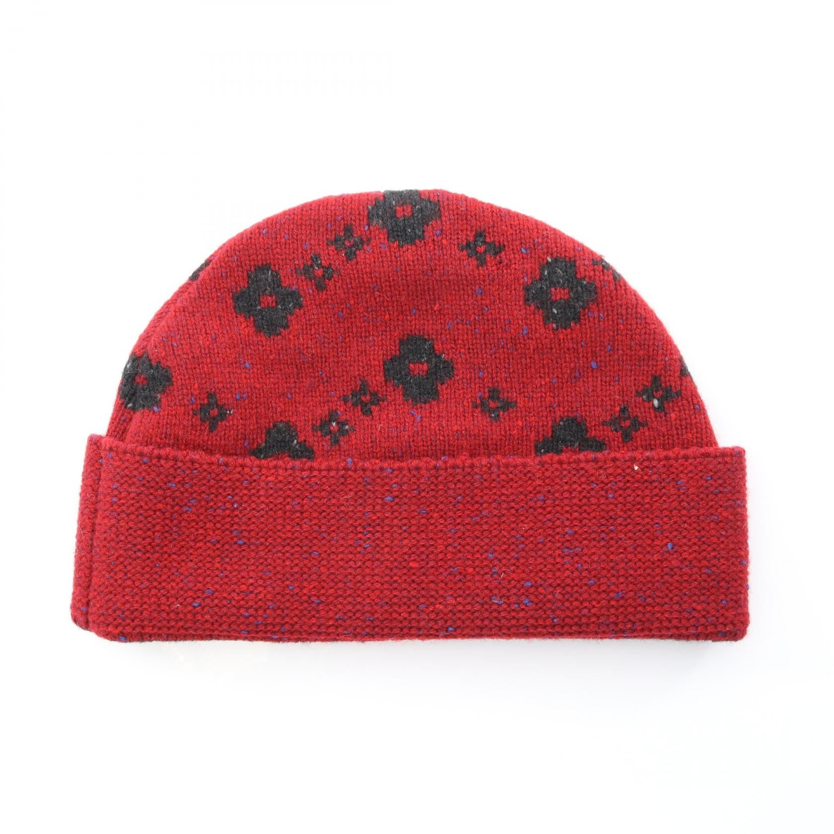 美品　現行　ルイヴィトン　ニット　カシミヤ　シルク　ロゴ　レッド　Mサイズ 美品 現行 ルイヴィトン ニット カシミヤ シルク ロゴ レッド Mサイズ