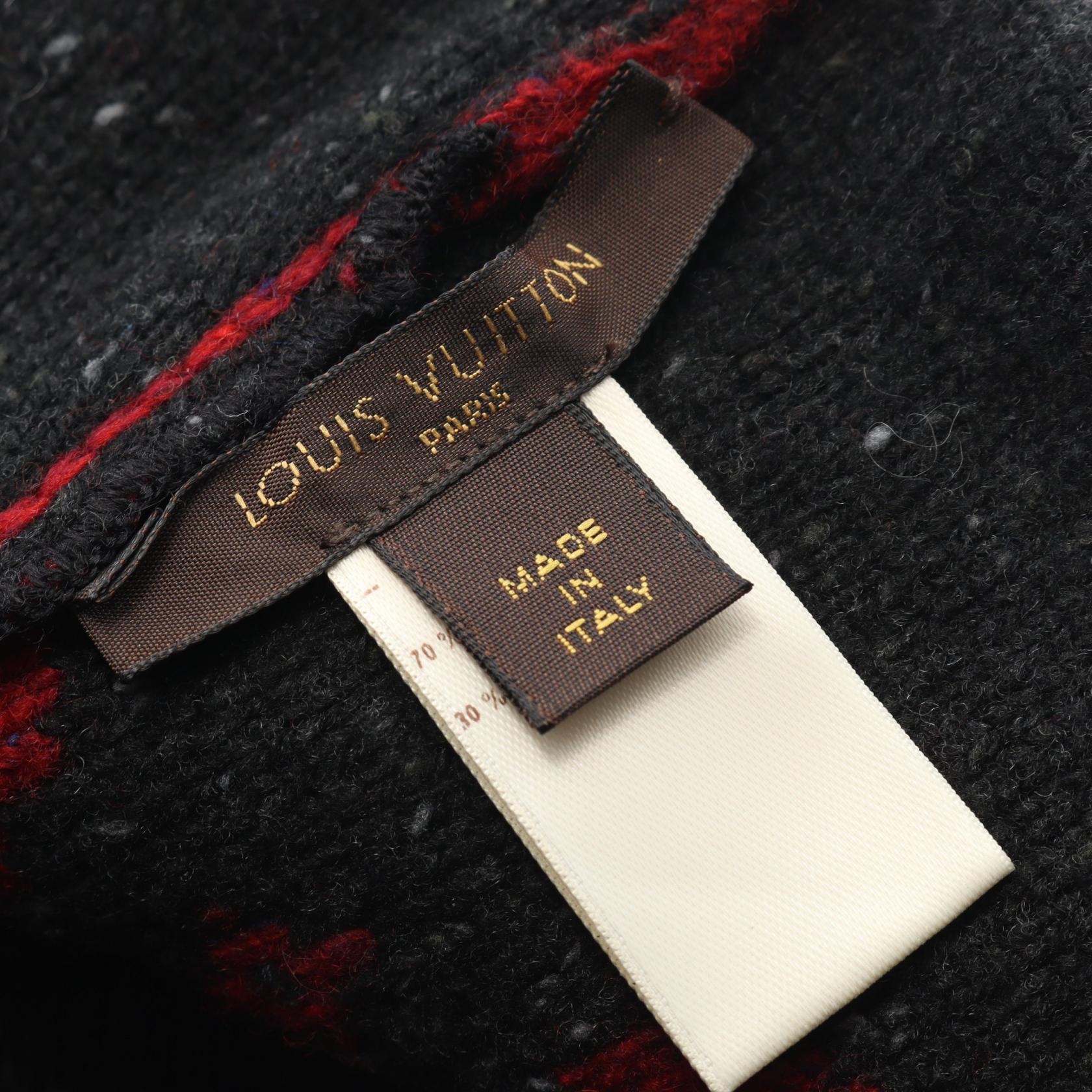 ビーニー ウール カシミヤ レッド ルイヴィトン 財布・小物 LOUIS VUITTON