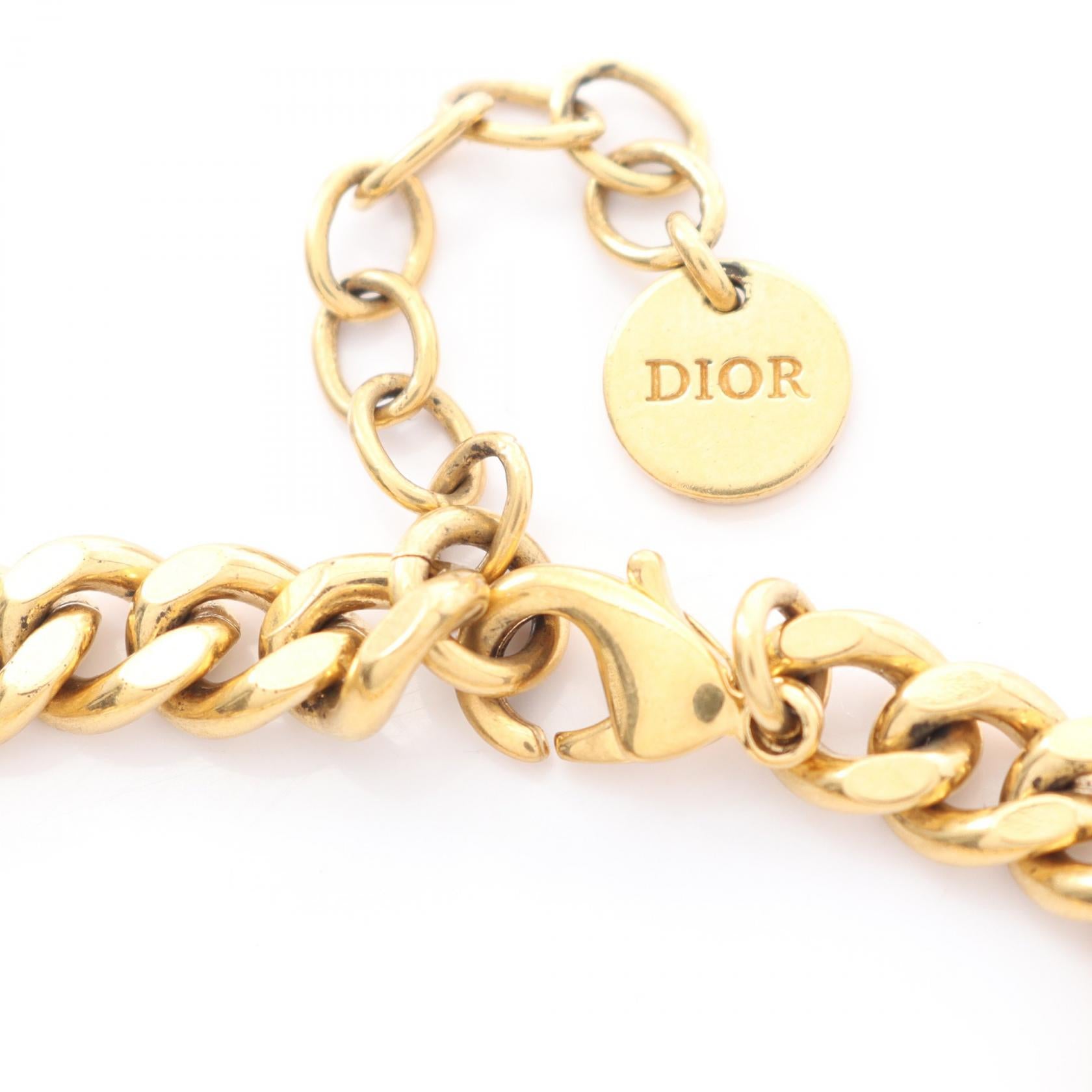 Dio(r)evolution ブレスレット GP ラインストーン ゴールド クリア