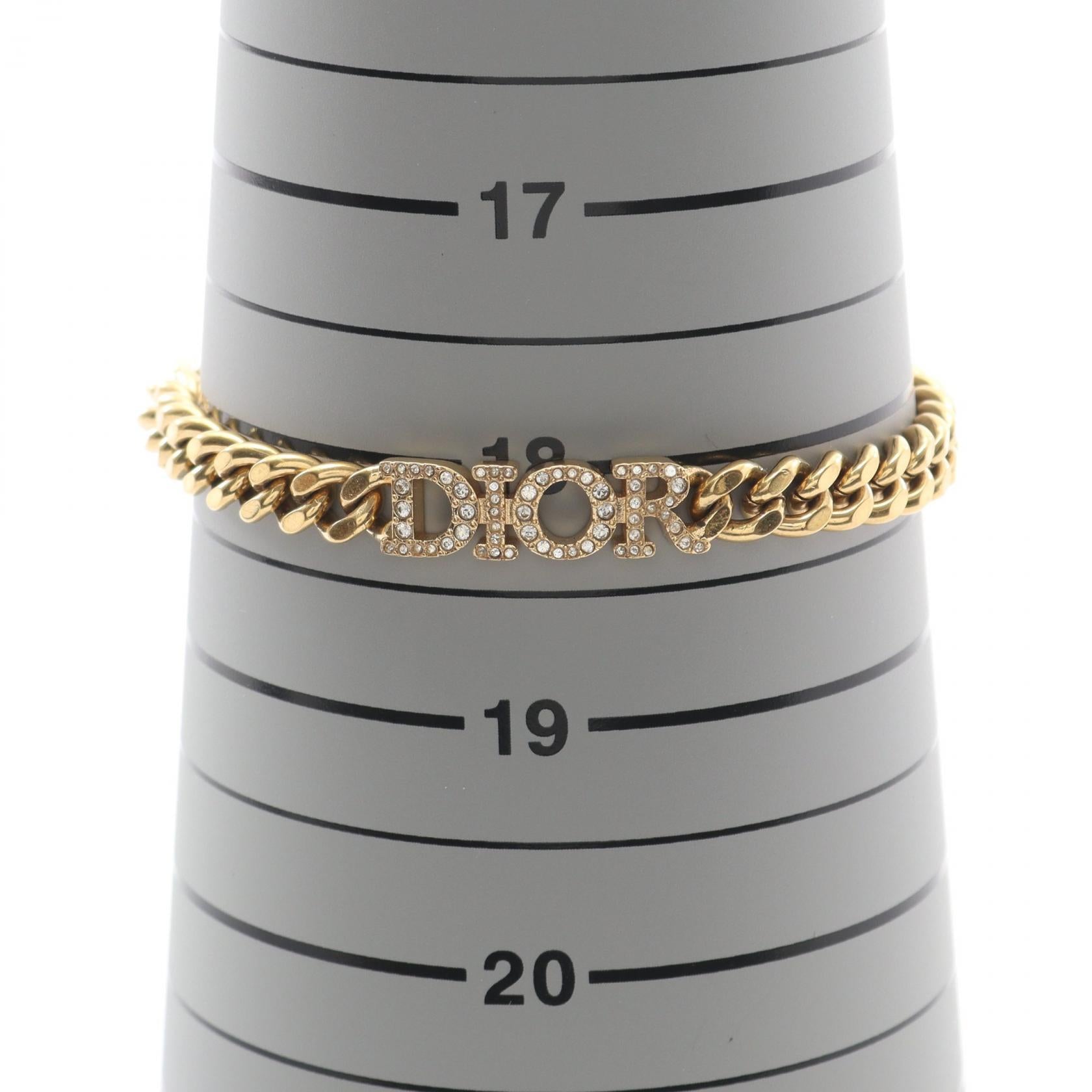 Dio(r)evolution ブレスレット GP ラインストーン ゴールド クリア