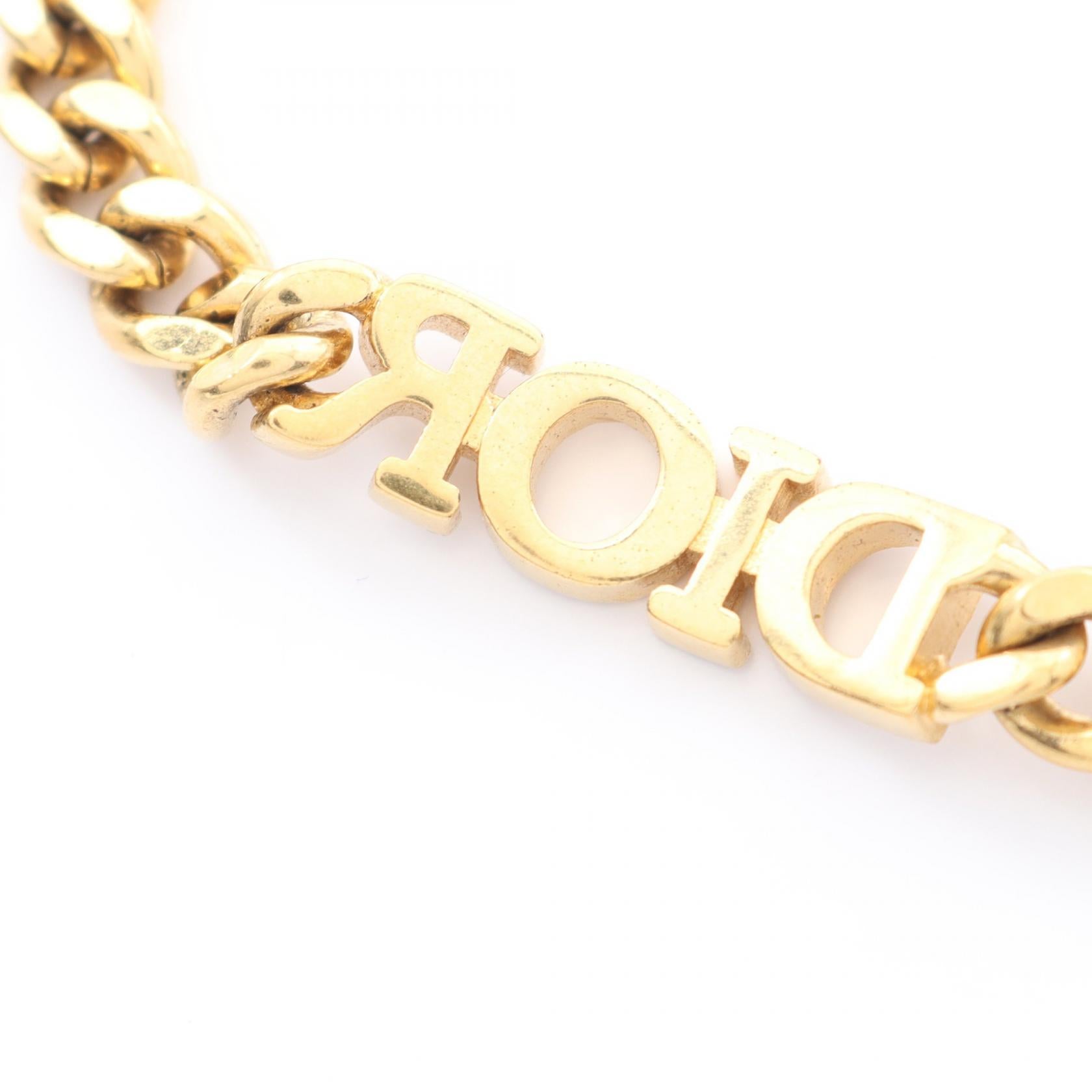 Dio(r)evolution ブレスレット GP ラインストーン ゴールド クリア